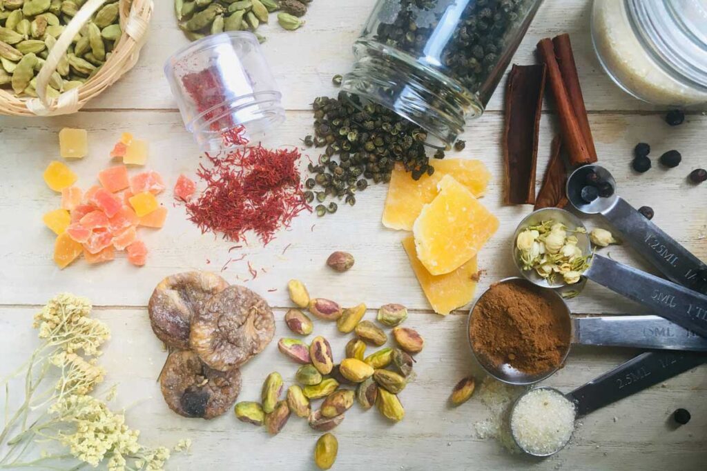 Frutas deshidratadas