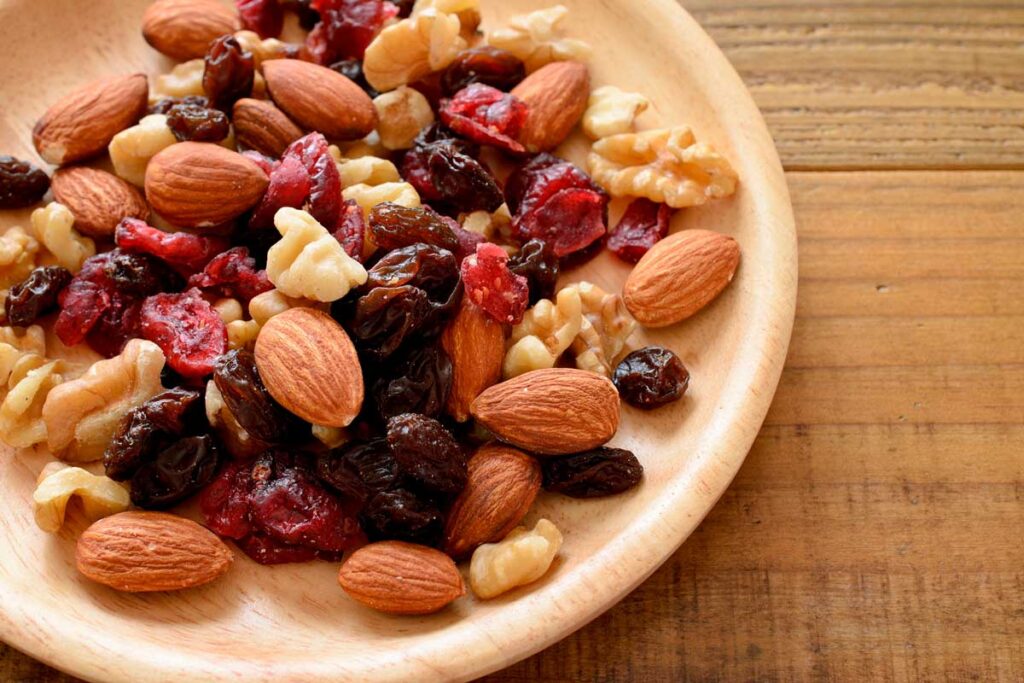 Frutos secos, fin de año
