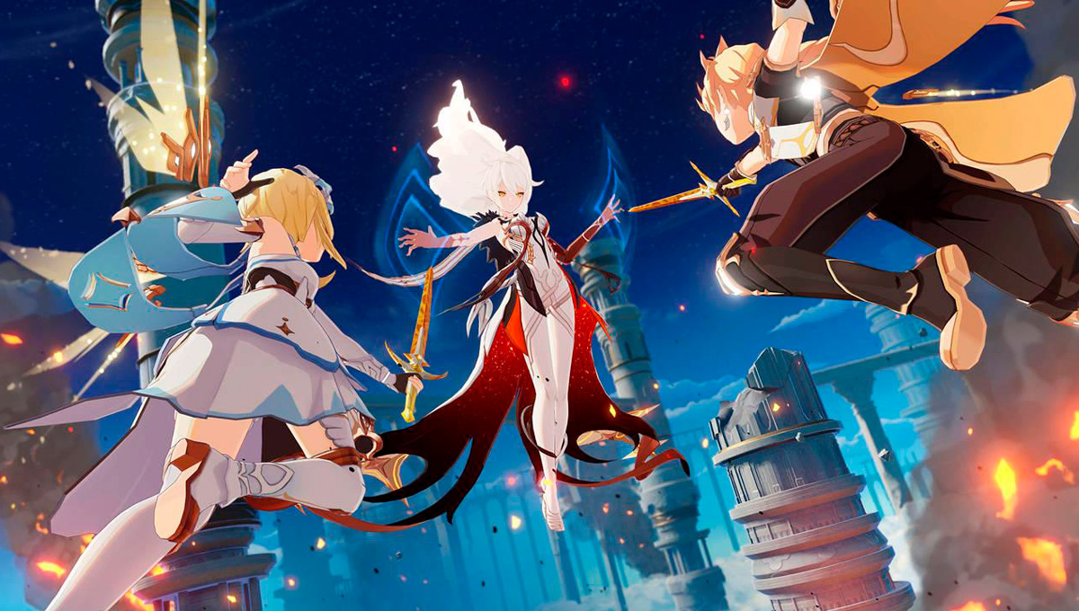 Genshin Impact, videojuegos anime