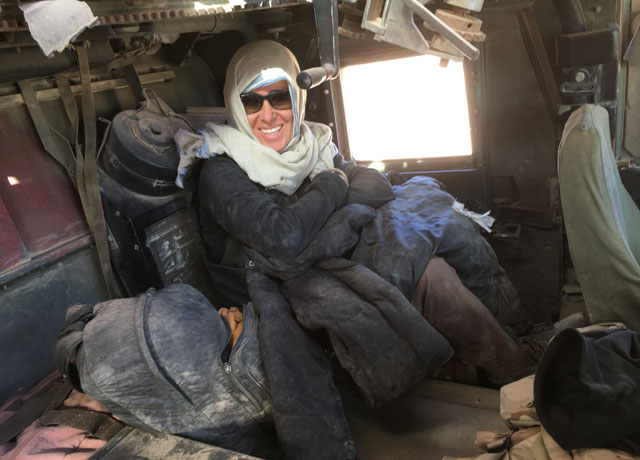 Catalina gómez desde la línea de fuego