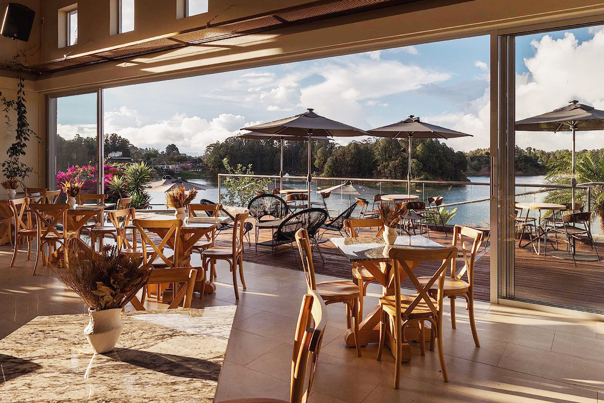 restaurantes en Guatapé