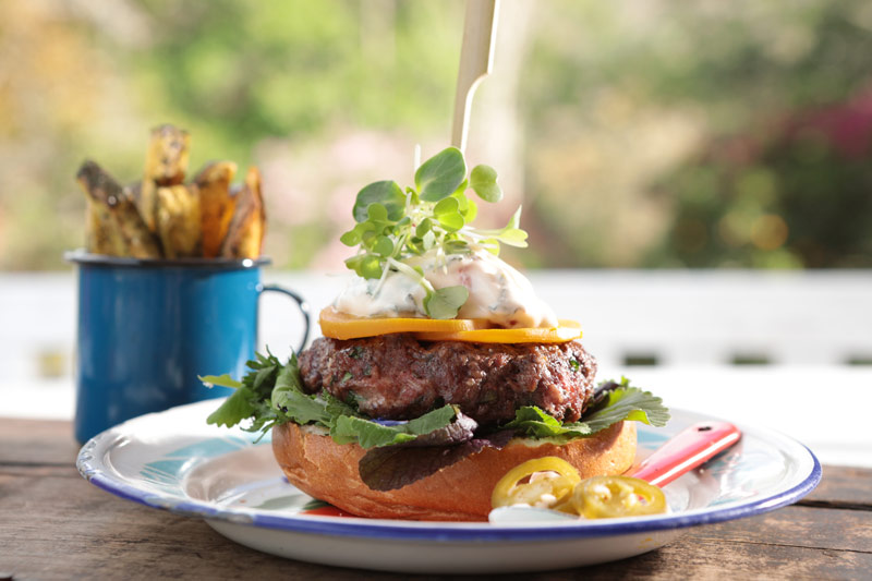 receta de hamburguesa gourmet de cordero