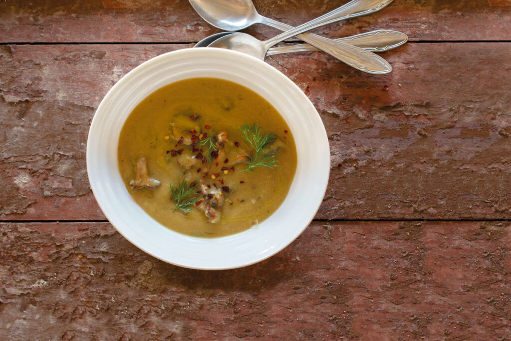 Receta: sopa de setas y papas, un almuerzo perfecto Setas
