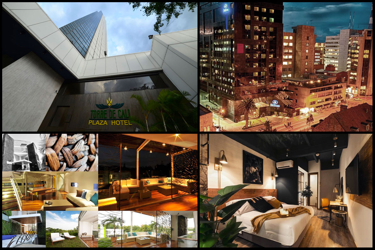 hoteles de Bogotá Cali y Medellín
