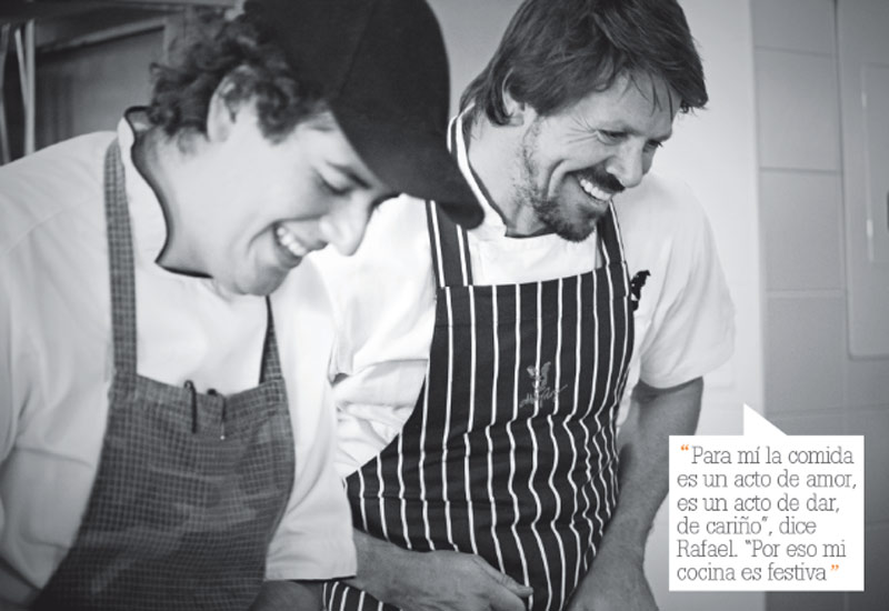 "para mí la comida es un acto de amor", rafael osterling