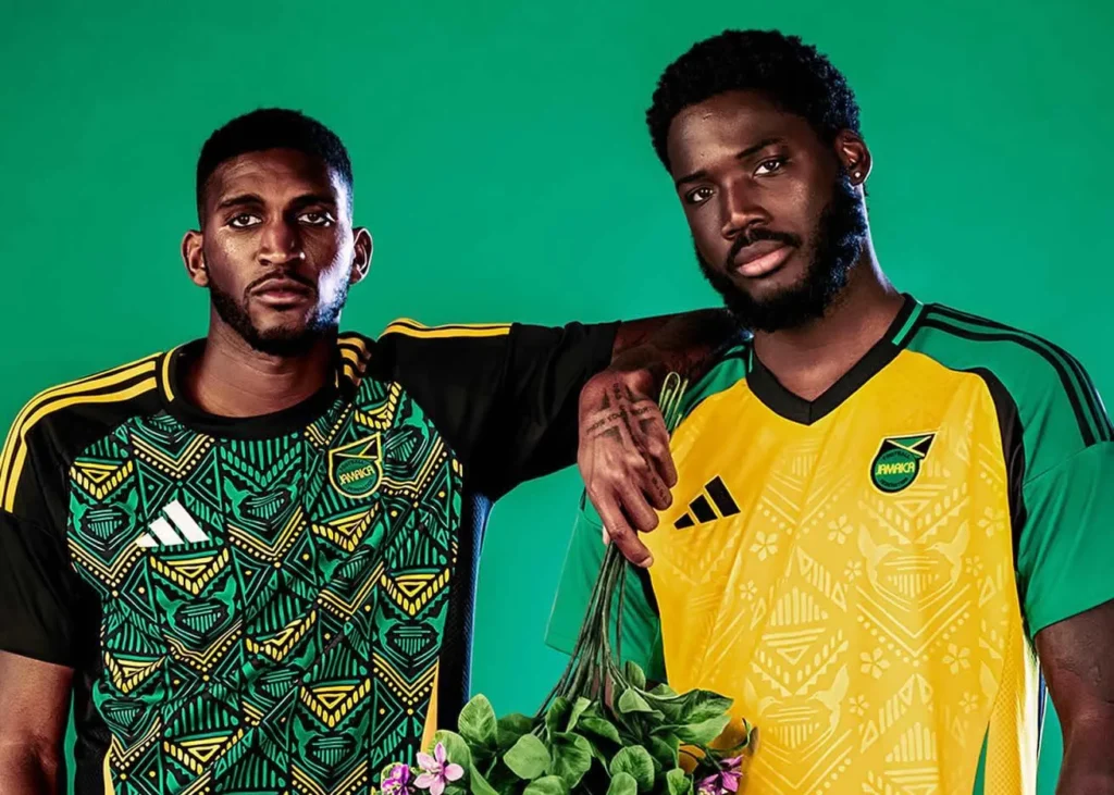 La camiseta de jaiamca para su debut histórico en la copa america