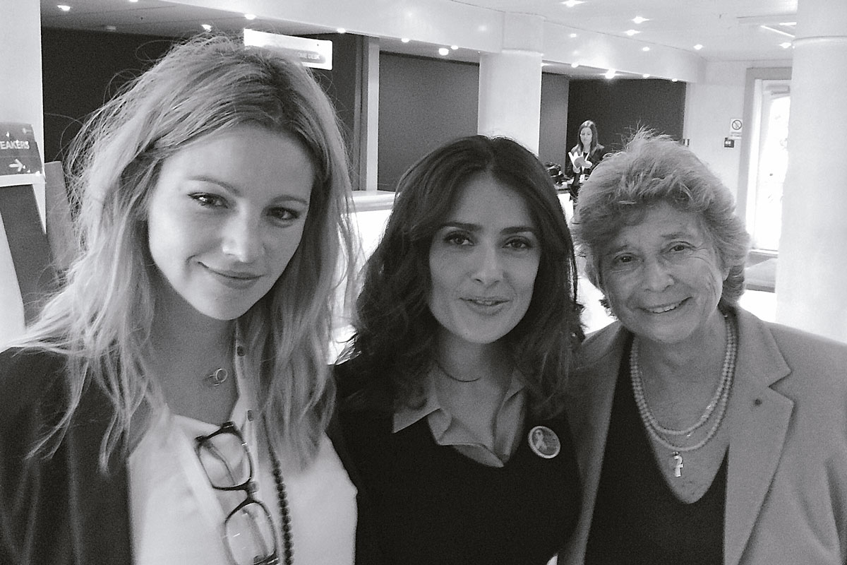 Johana bahamón gómez y salma hayek