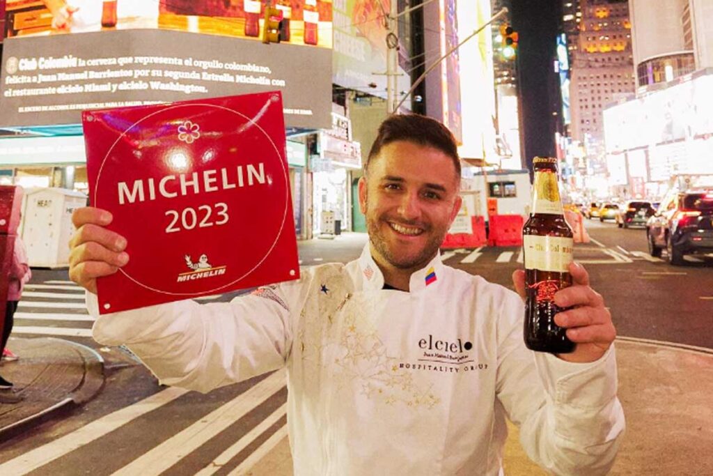 Restaurante El Cielo ganó su tercera estrella Michelin Juan Manuel Barrientos El Cielo