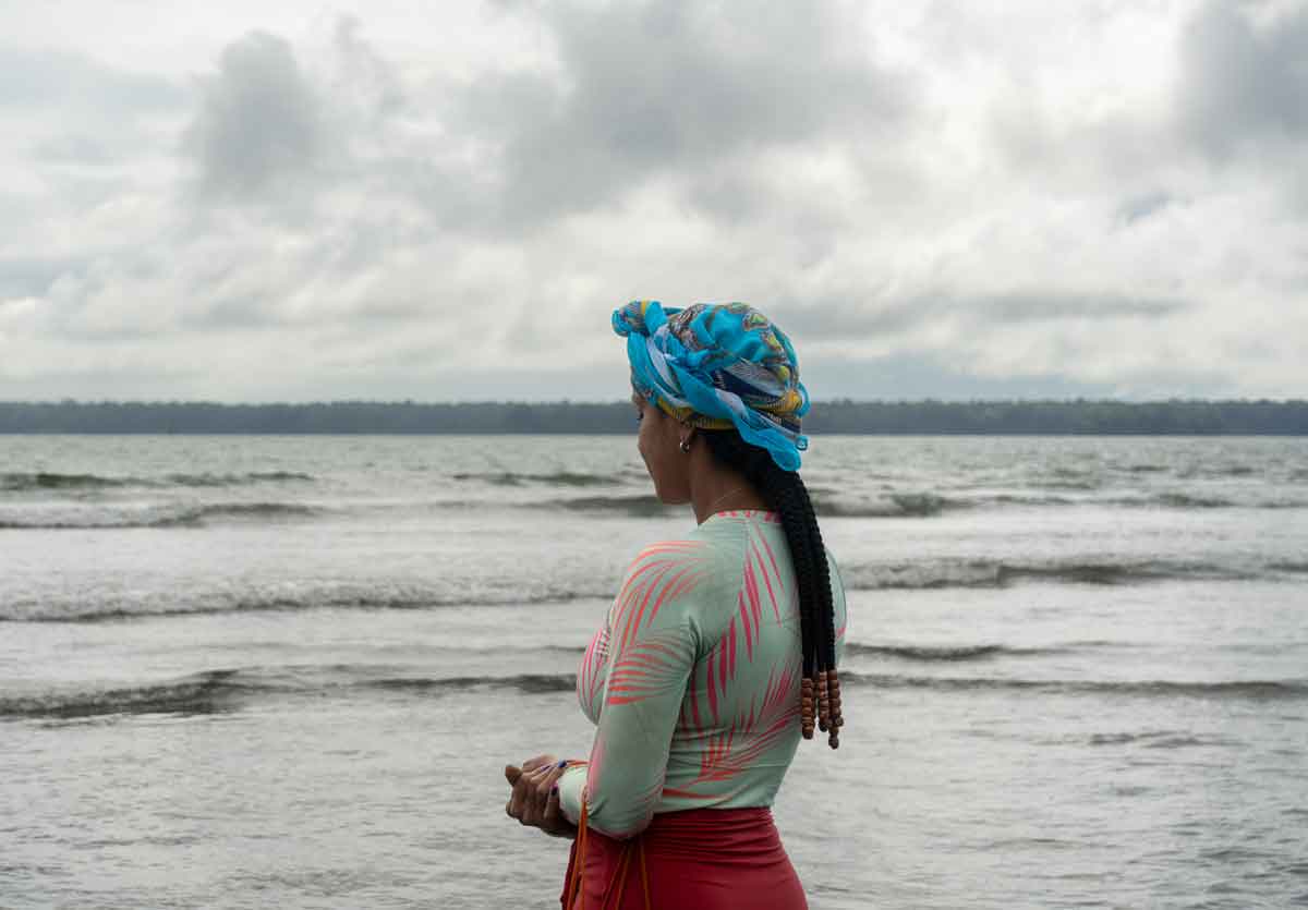 Juanchaco: Marisely Velasco es la dueña del hotel Malibú.