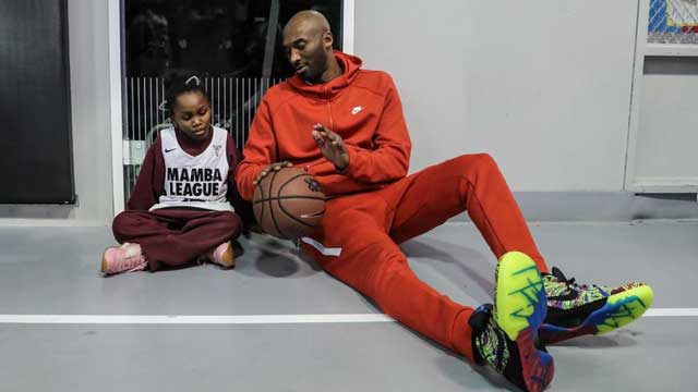 Kobe Bryan, pudieron ser futbolista, basquebolista