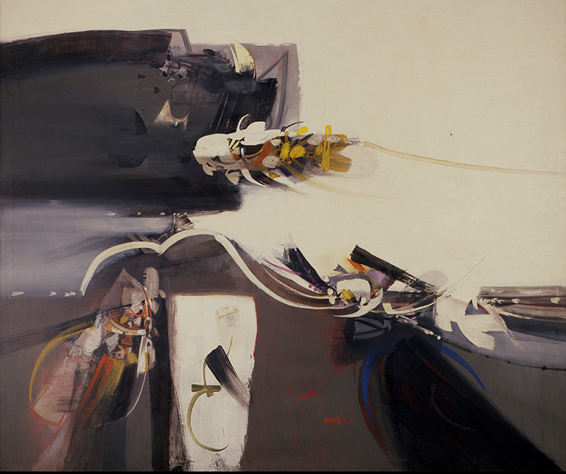 Ricardo Acevedo Bernal, Modelo en París, Óleo sobre tela 1889