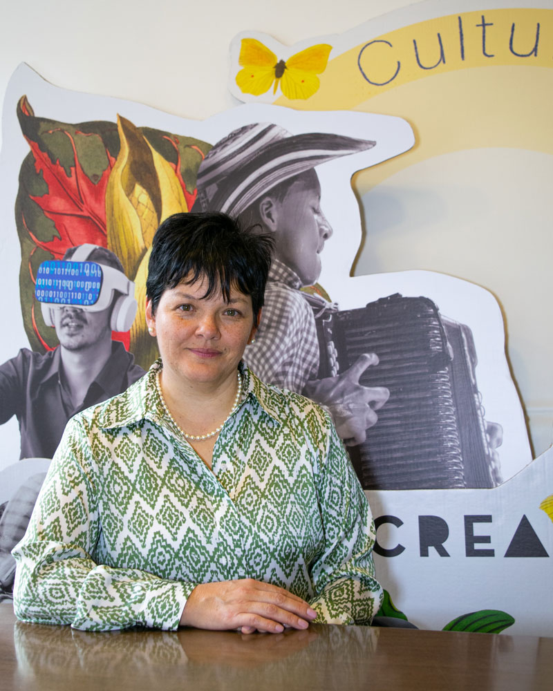 Maria del pilar ordoñez directora de cocrea