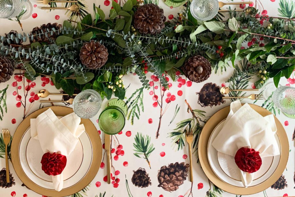5 videos con ideas para organizar su mesa de navidad Mesa facebook