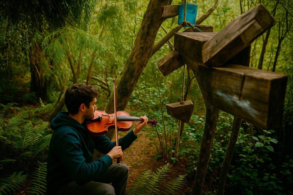 Melodías vivas en el ocaso: el concierto donde las plantas hacen música Melodías vivas en el ocaso
