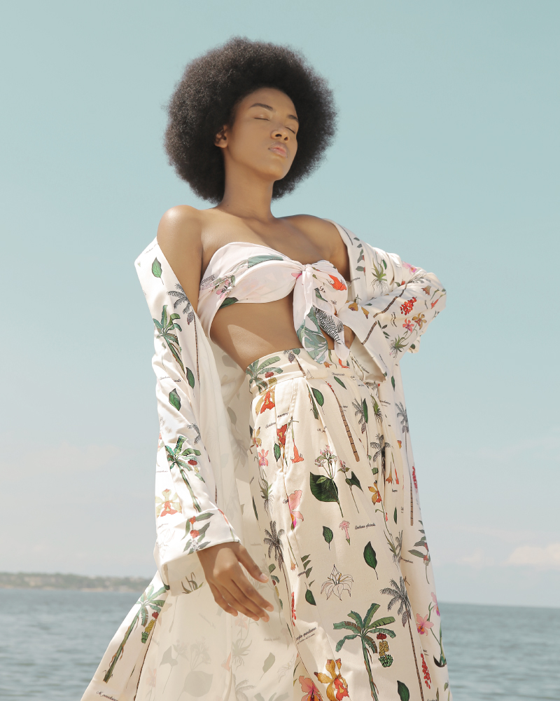 Moda lab: la nueva plataforma de moda colombiana para comprar en línea Infinita estampa modelo tropical