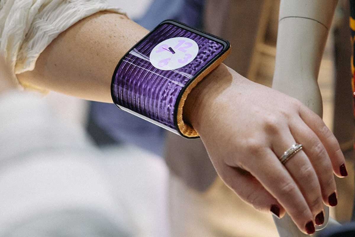 Mobile World Congress, celular que se enrolla