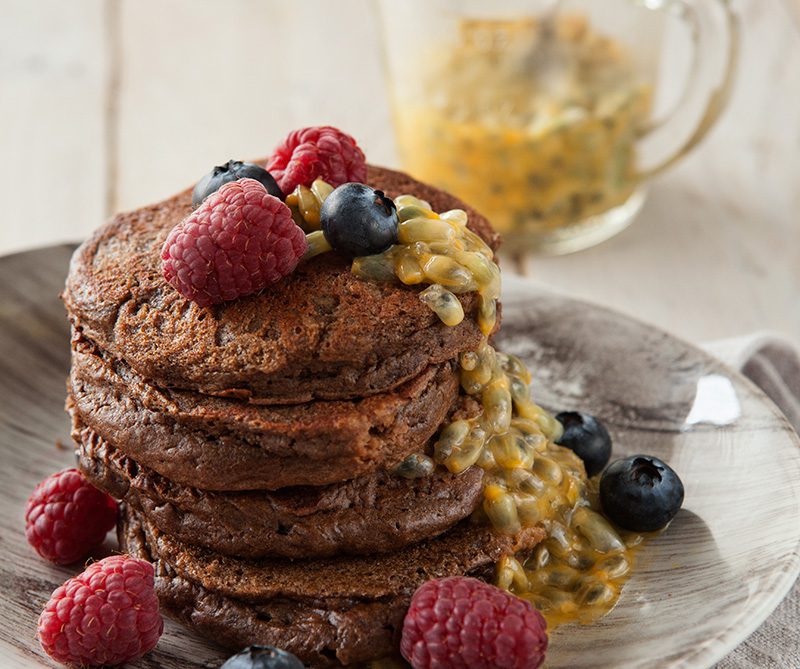 7 recetas creativas para hacer pancakes caseros Pancake de chocolate