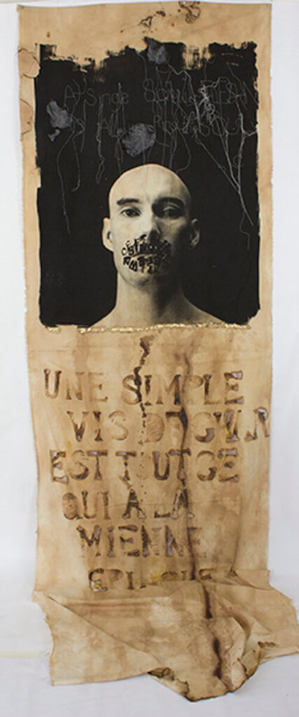 Una mirada estética a la obra de emily dickinson Poem voice #3 (1996), lesley dill.