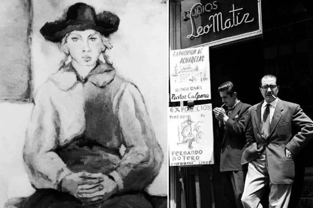 De cuando Fernando Botero pintaba delgados