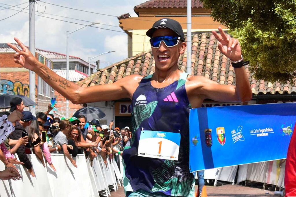 Iván González, mmb, media maratón de Bogotá