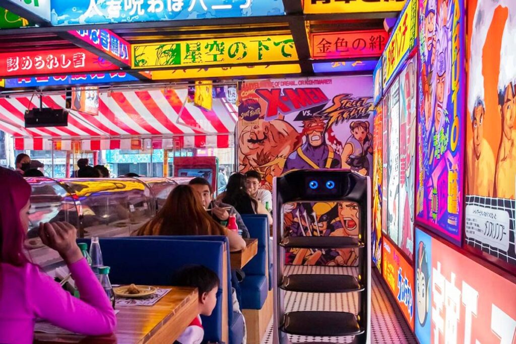 Kaiten, el restaurante japonés donde los meseros son robots Kaiten