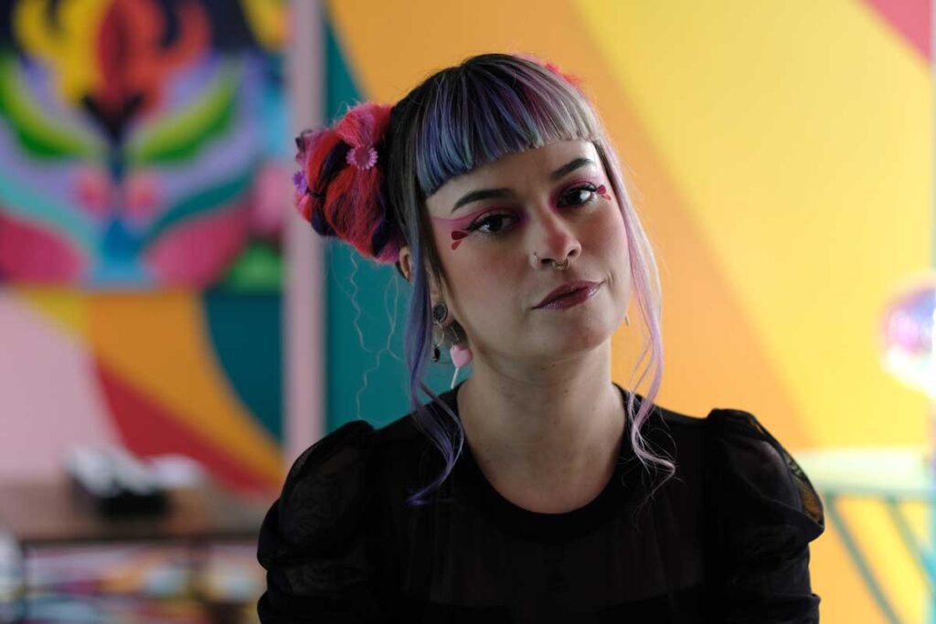 Ledania: “bogotá es una metrópolis del arte urbano” Ledania