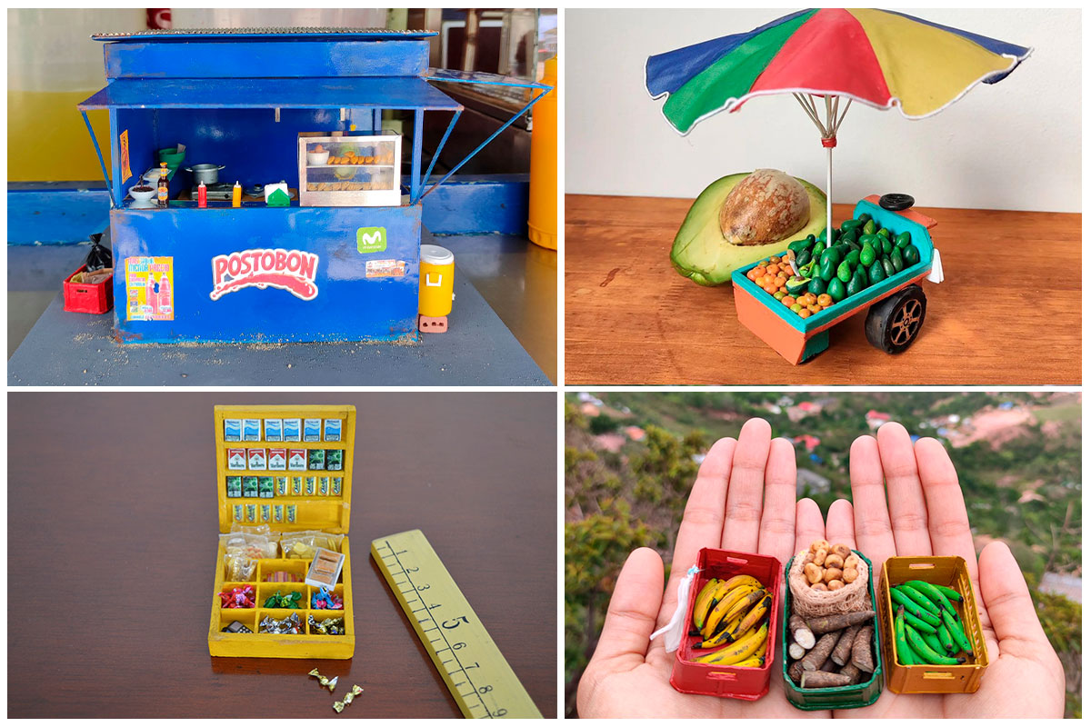 Arte en miniatura de Mafe Mantilla