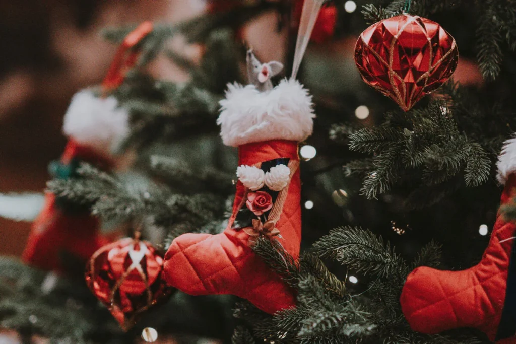 Decoración navideña market fest