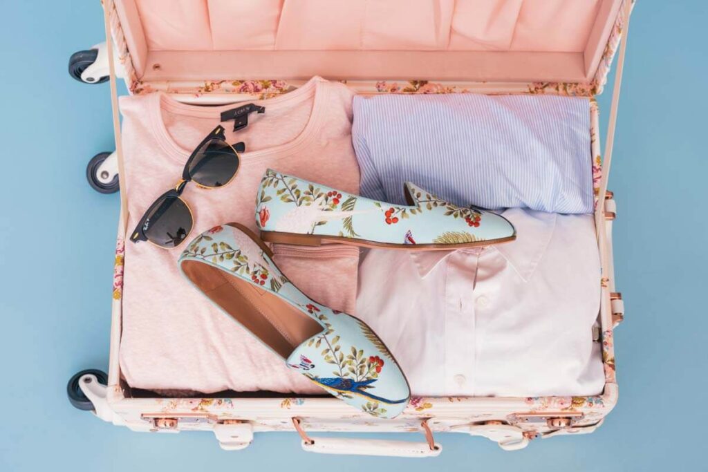 Ropa para viajar, aeropuerto