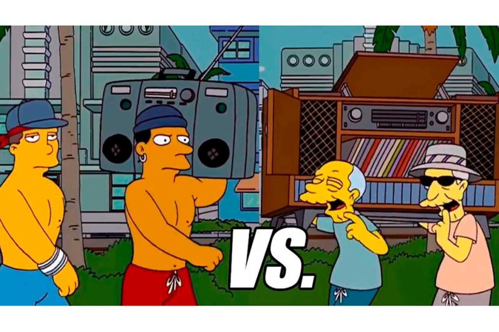 Escuchar, música, nueva