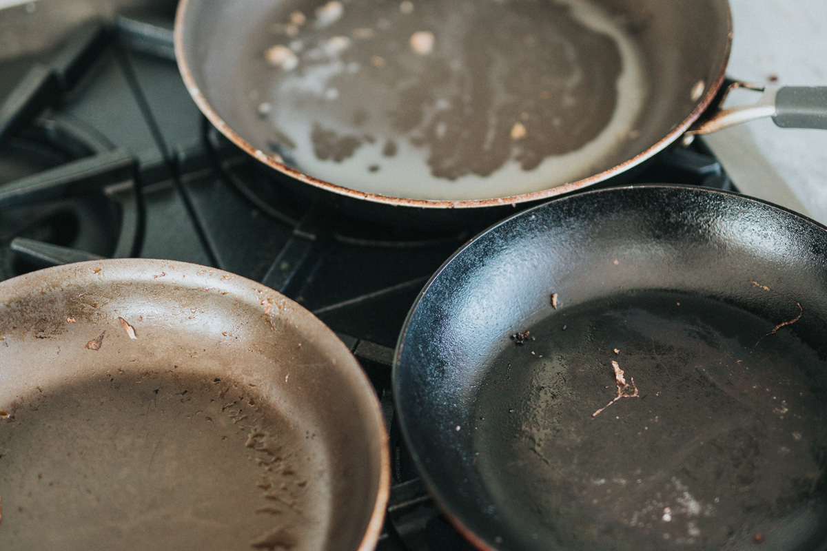 Borra de café para ollas