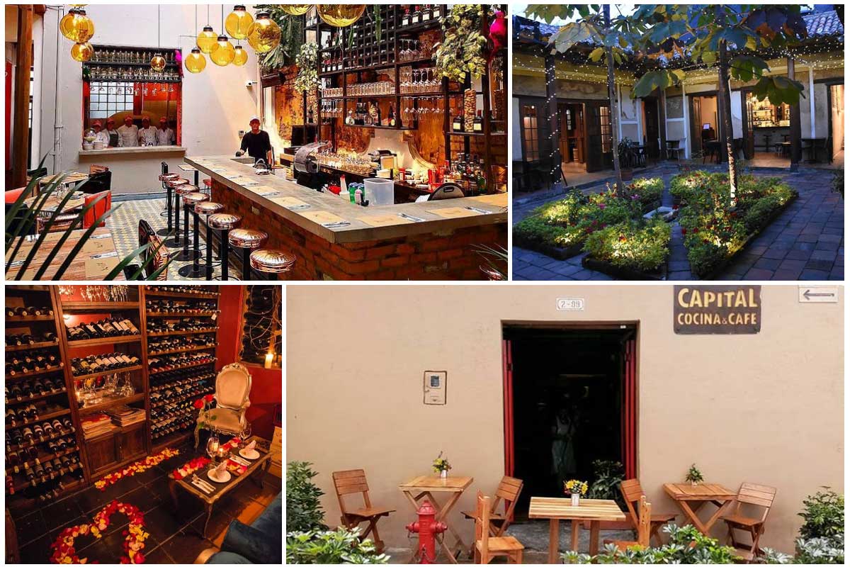 restaurantes en La Candelaria