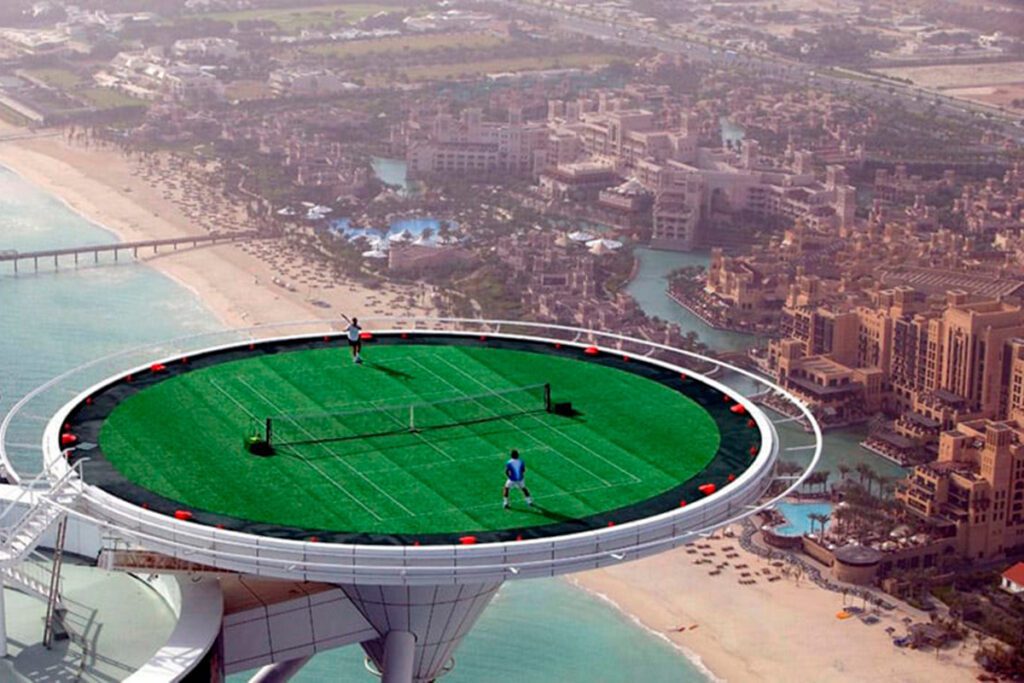 Las cinco mejores canchas de tenis en el mundo