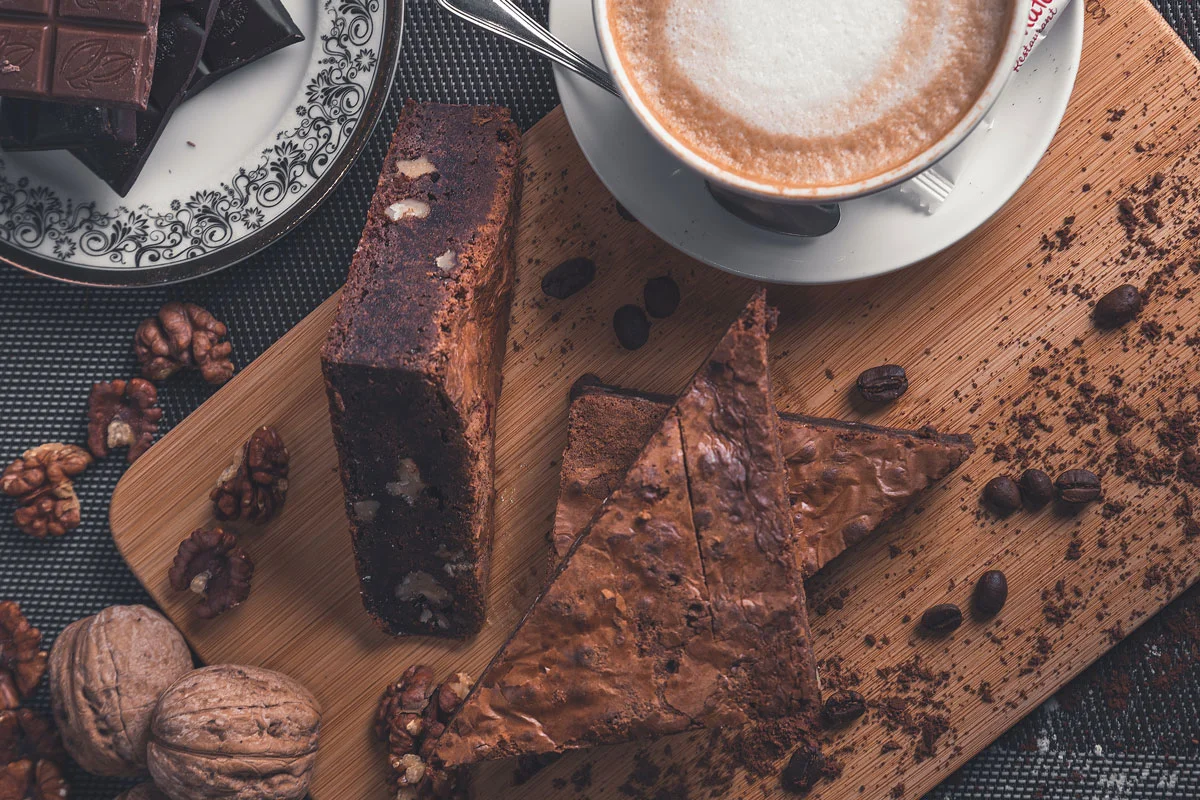 Brownie de café