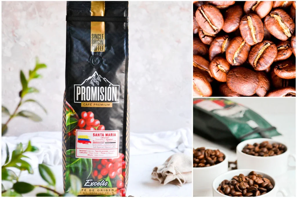Café promisión, la joya oculta entre las montañas del huila Granos de café