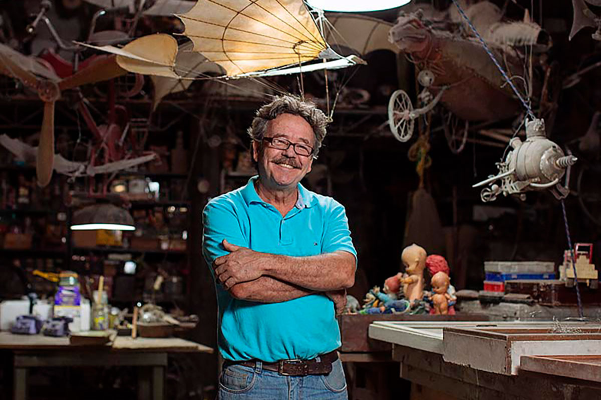 Rafael Castaño, recolector de juguetes