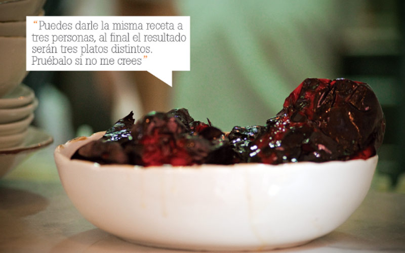 "para mí la comida es un acto de amor", rafael osterling