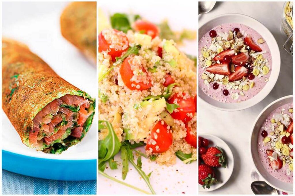Recetas ligeras para cualquier momento del día