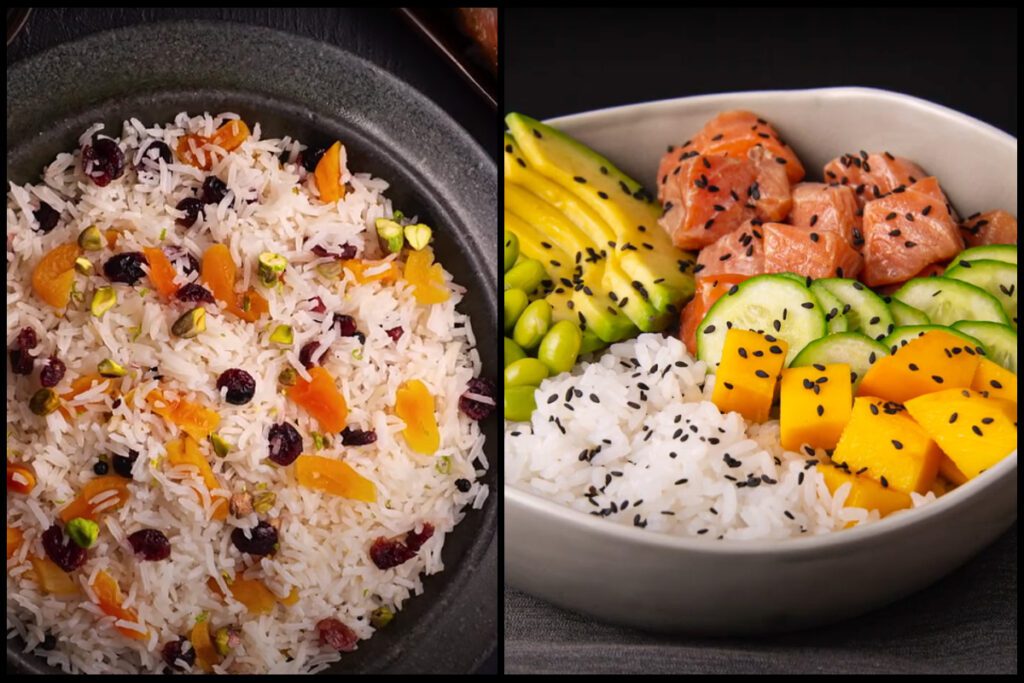 Amor por el arroz: ¿cómo preparar arroz hindú y poke de salmón? Recetas hindú arroz castellano