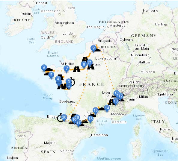 Guía para aficionados desprevenidos del tour de france