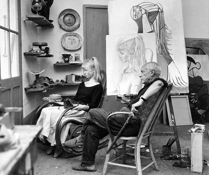 Preparación para el Nacimiento de Venus de Salvador Dalí. Tony Saulnier/Paris Match/Scoop