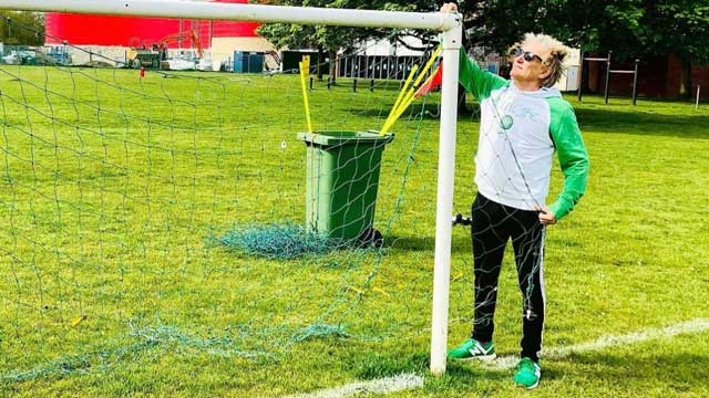 Rod Stewart, fútbol, futbolista