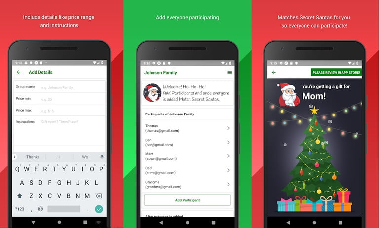 Cuatro aplicaciones para jugar amigo secreto en navidad