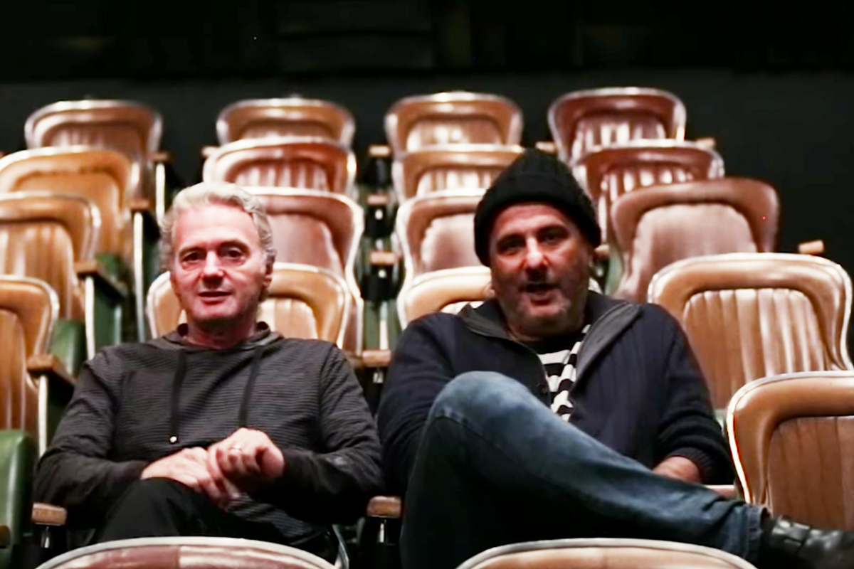 Los dos directores hablaron por más de una hora y media sobre sus experiencias cinematográficas.