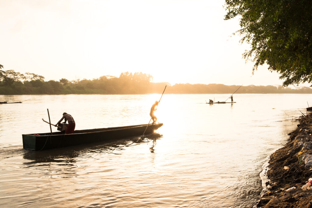 El 50 % de la pesca de agua dulce se genera en el río magdalena. Foto. Sebastian delgado c / shutterstock