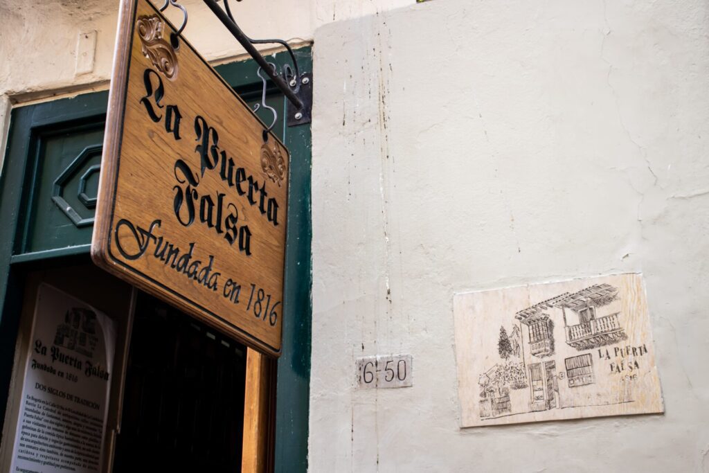 La puerta falsa, en bogotá, entre la lista de los 100 restaurantes más icónicos del mundo Puerta falsa