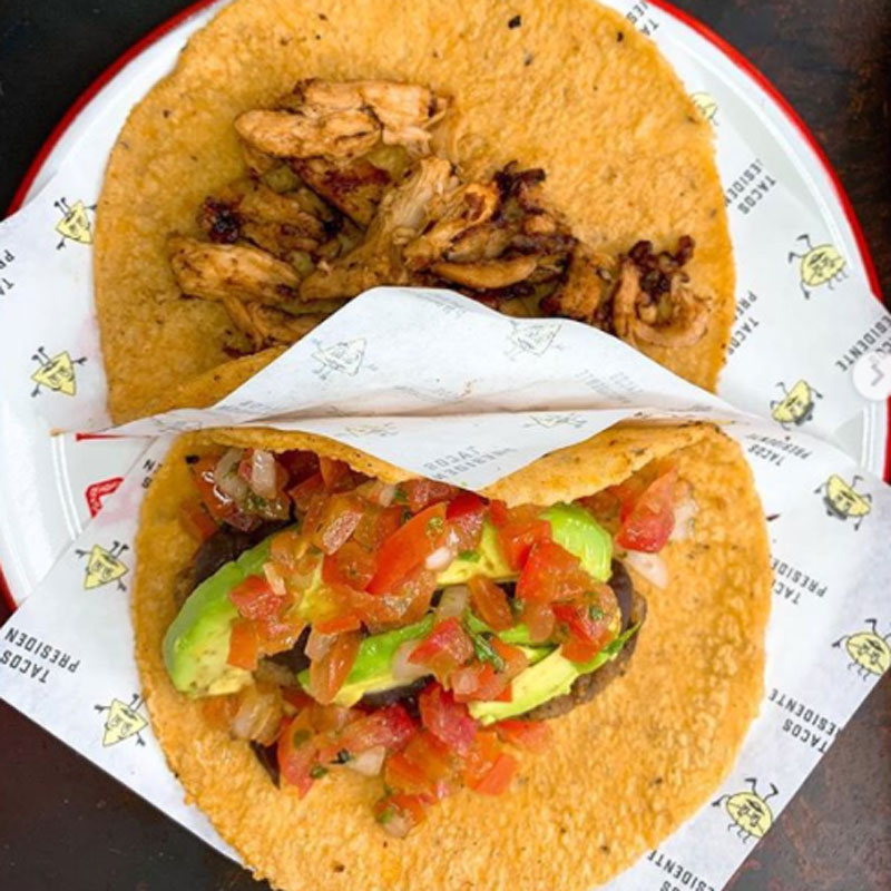 Tacos presidente