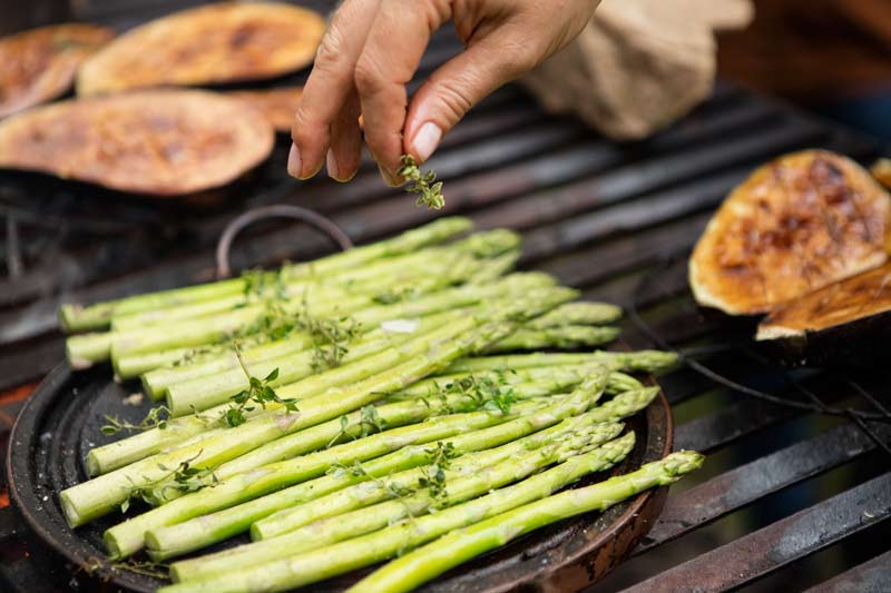 ideas para un asado, bastones