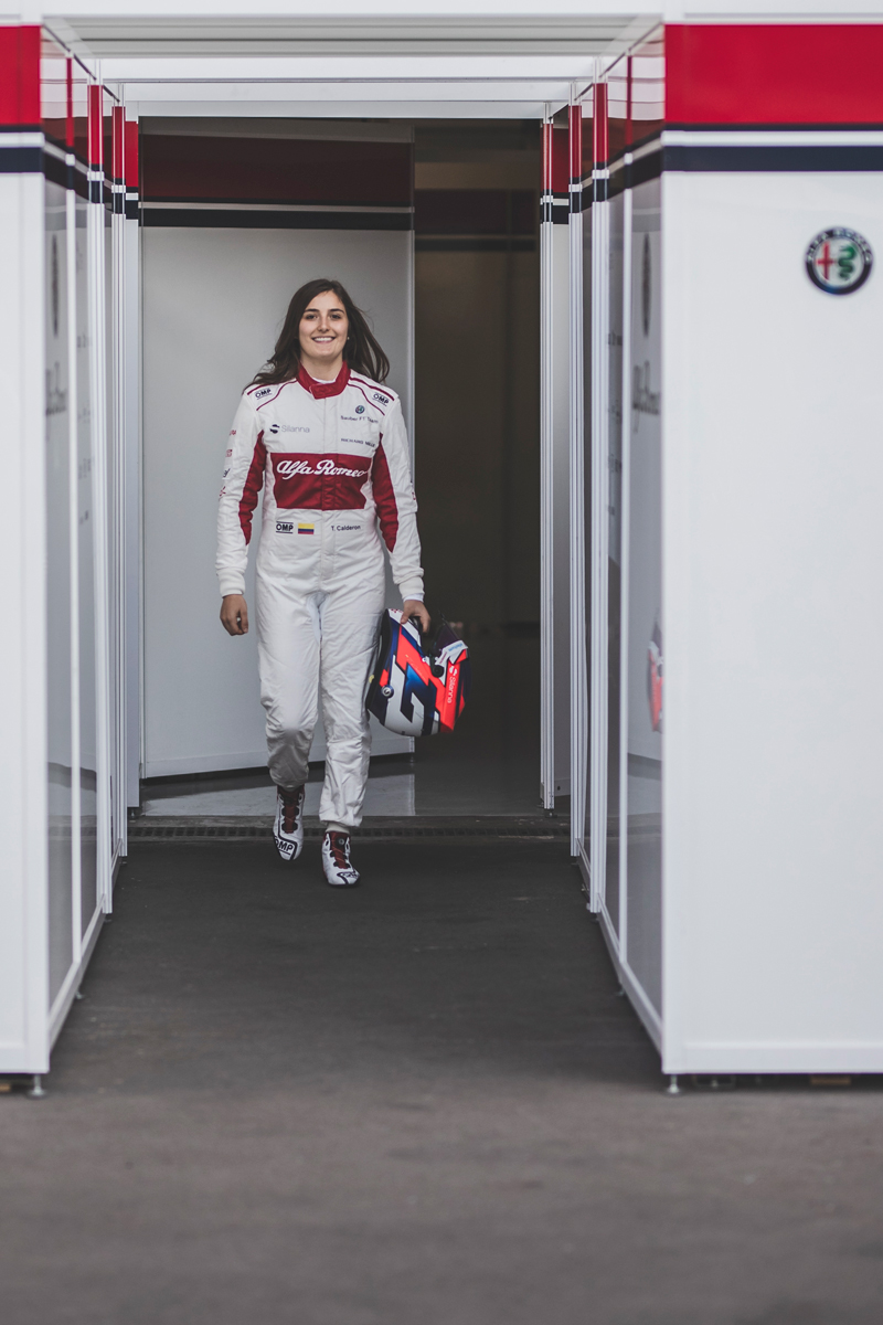 Tatiana calderón estará en las 24h de le mans