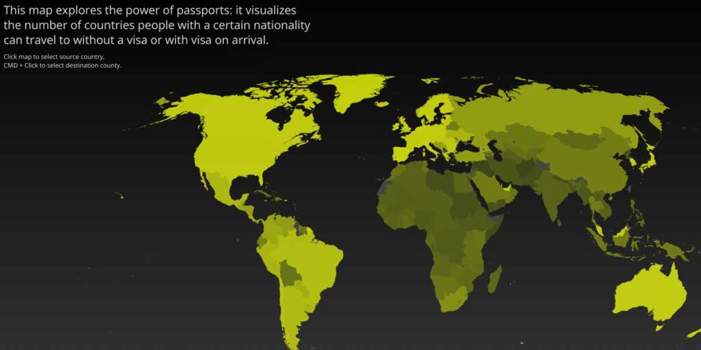 Cinco mapas interactivos que todo viajero debe conocer Mapas interactivos, viajero